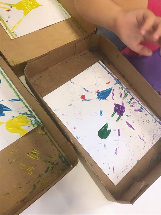 Miss Angie read a very silly book titled Please, Mr. Panda by Steve Antony, about a panda and his do... 