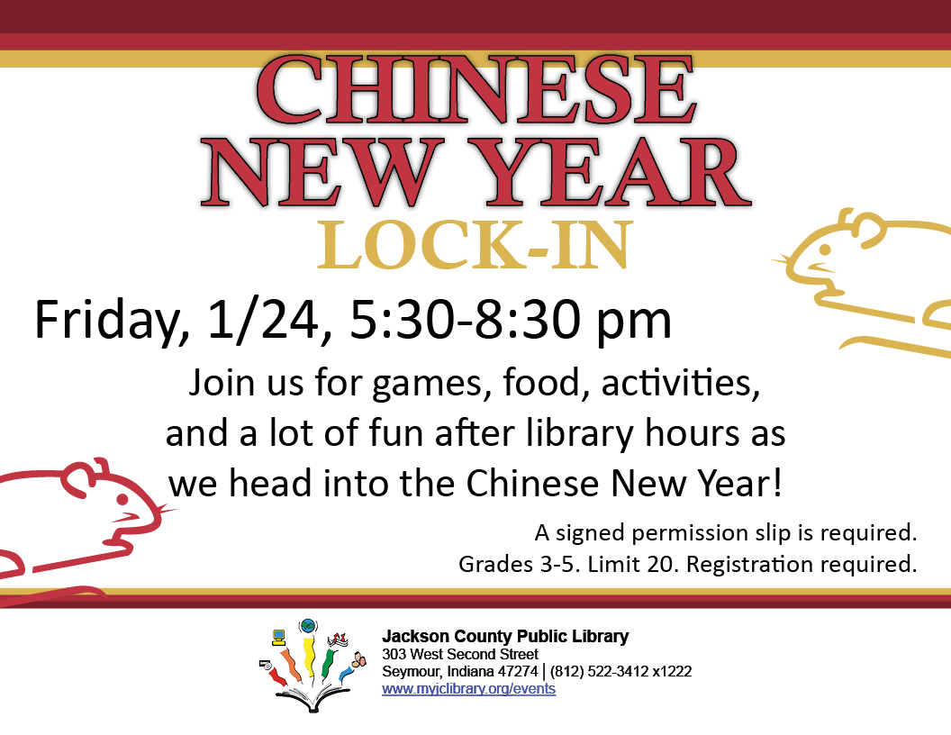 Chinese New Year Lock-In – Jackson County Public Library