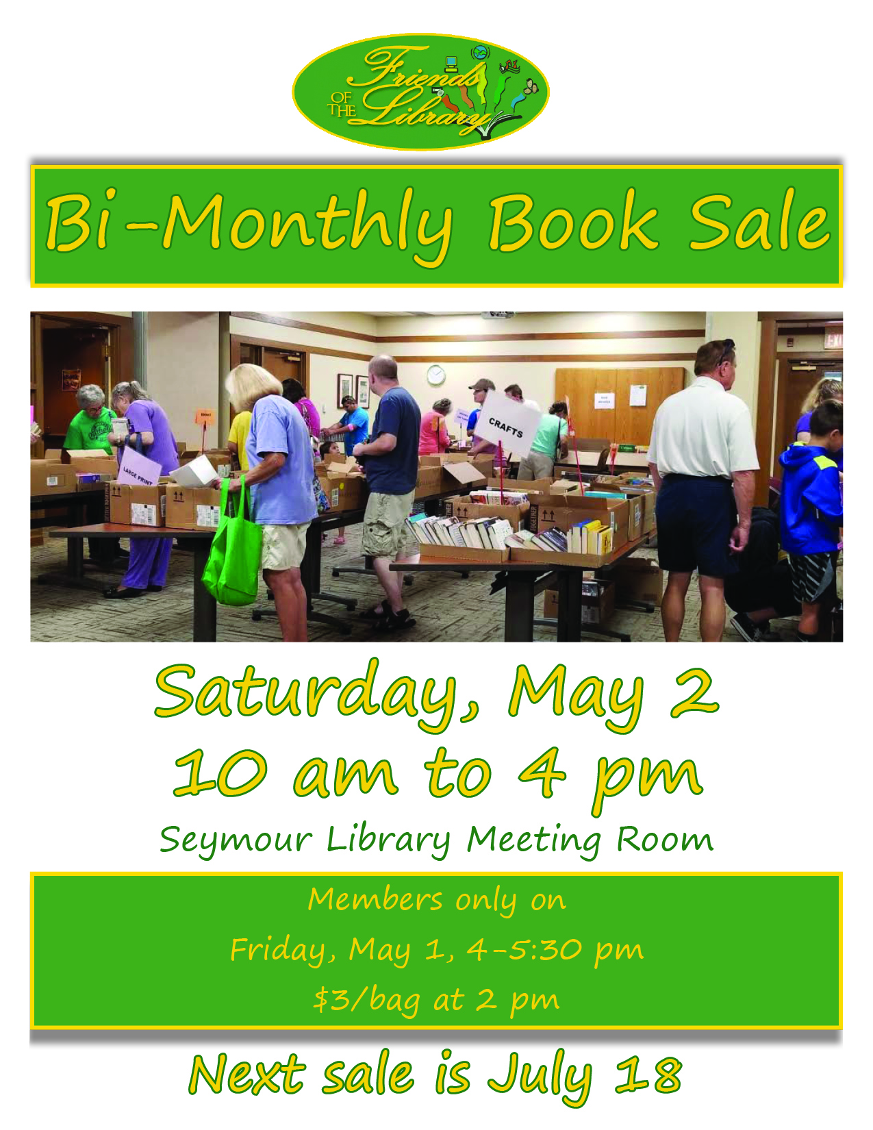 Friends of the Library Book Sale Jackson County Public Library