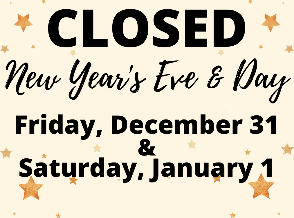Closed New Year S Day 2024 Sign Image To U
