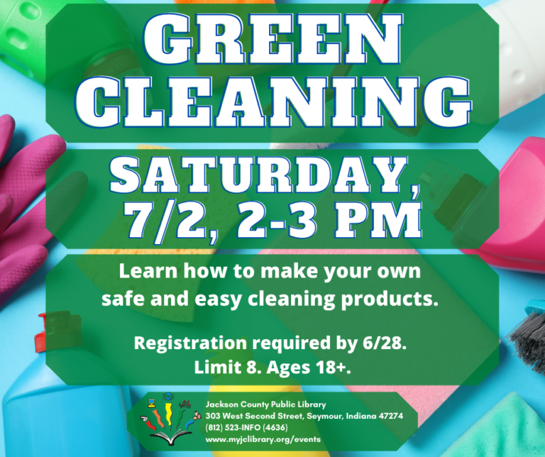 Make Safe Cleaners Jackson County Public Library