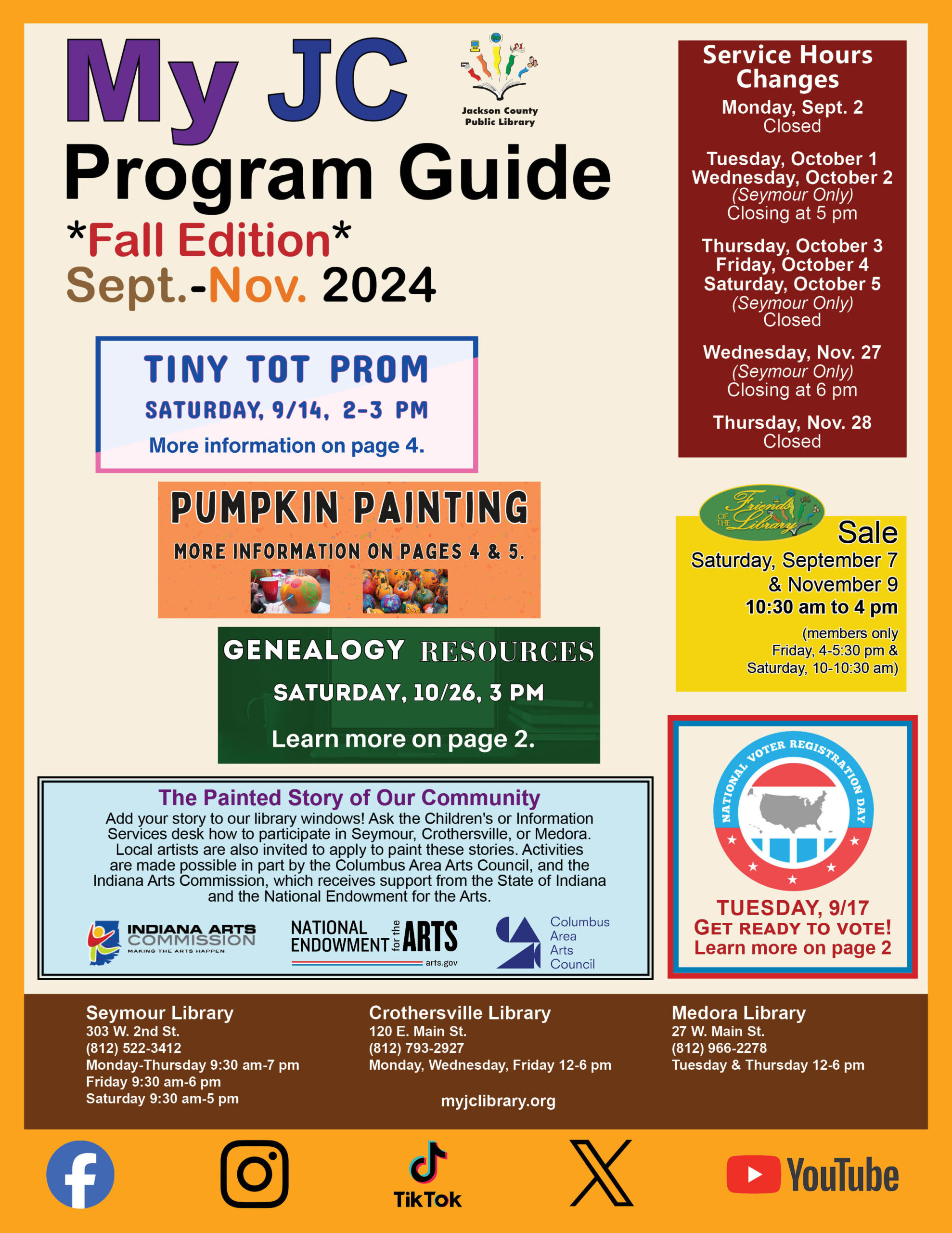 View our 2024 Fall Program Guide PDF