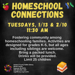 Homeschool Connections – Jackson County Public Library