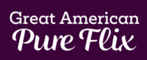 Great American Pure Flix logo and URL link